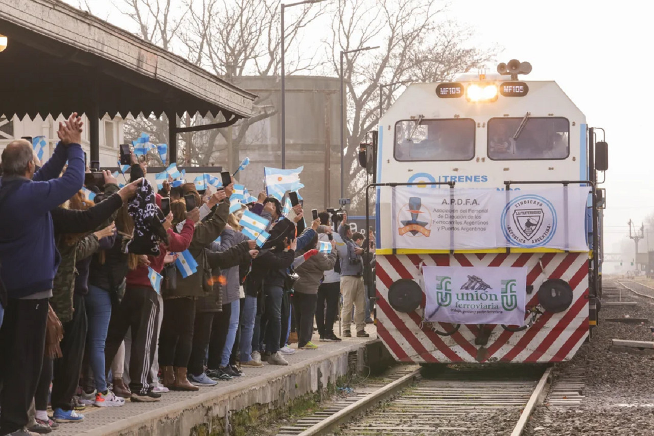 Trenes argentinos. Foto: NA