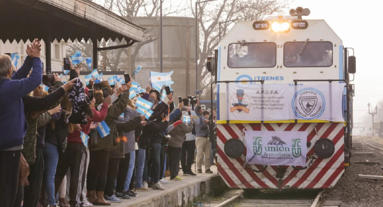 Trenes argentinos. Foto: NA