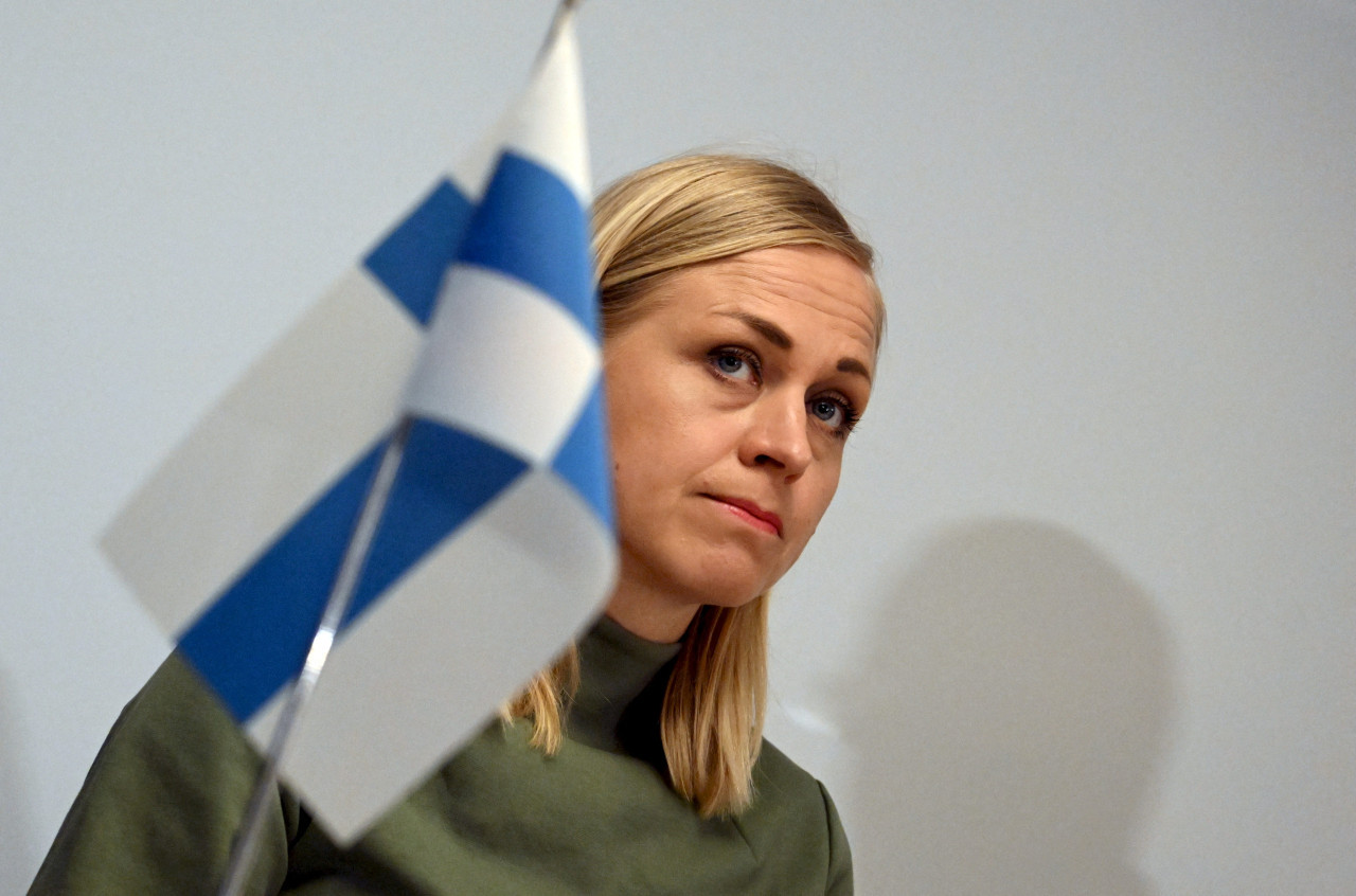 Elina Valtonen, ministra de Asuntos Exteriores de Finlandia. Foto: Reuters