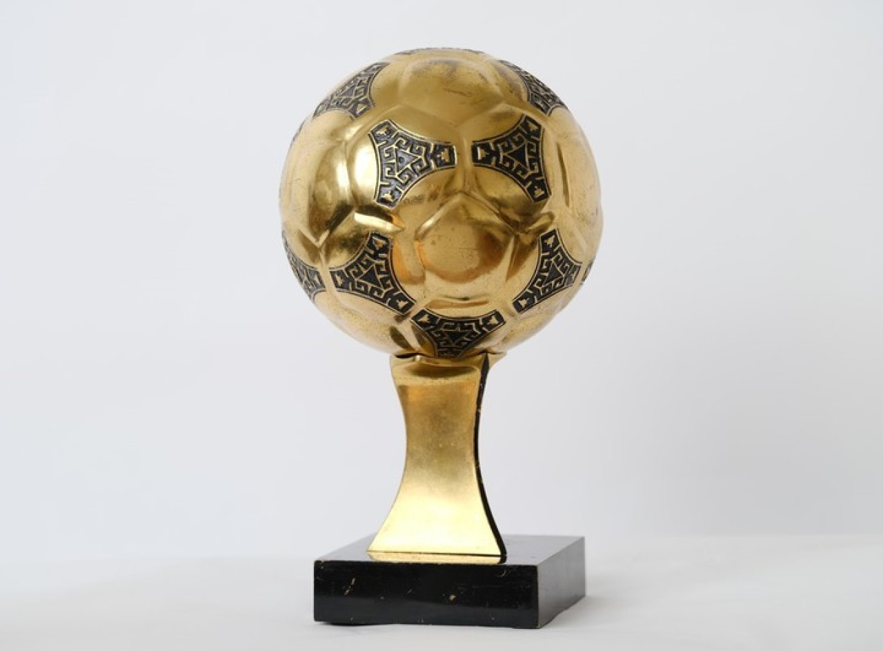 Balón de oro del Mundial 1986 de Diego Maradona.