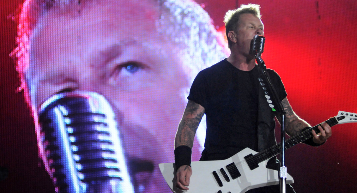 James Hetfield. Foto: NA.