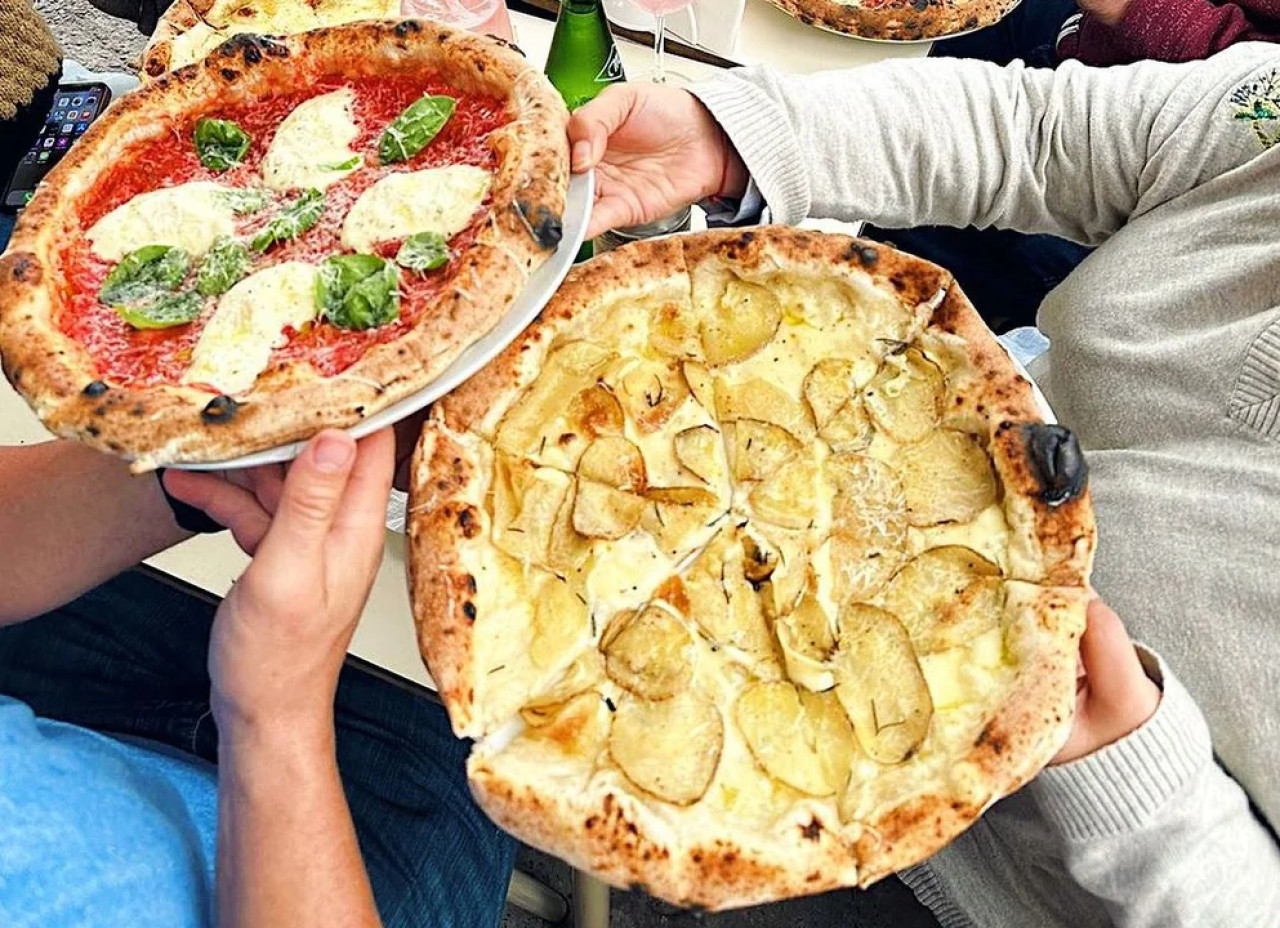 La pizzería Ti Amo de Adrogué es de la escuela "napoletana". Foto: NA