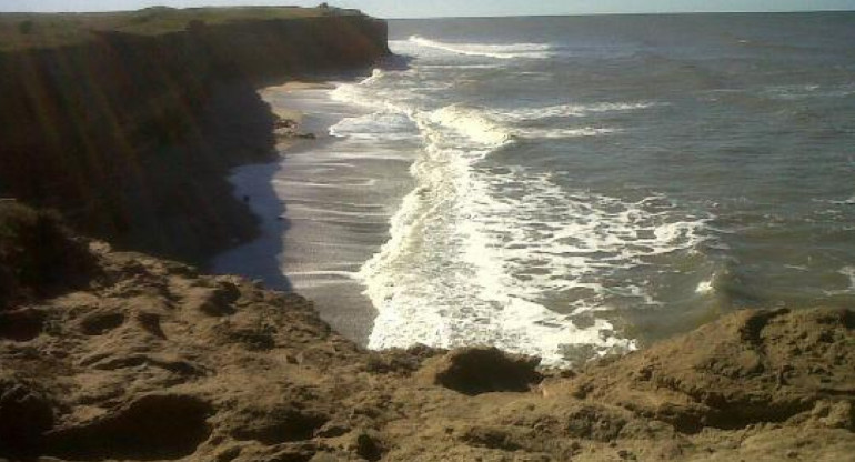 Acantilados de Mar del Plata. Foto X.