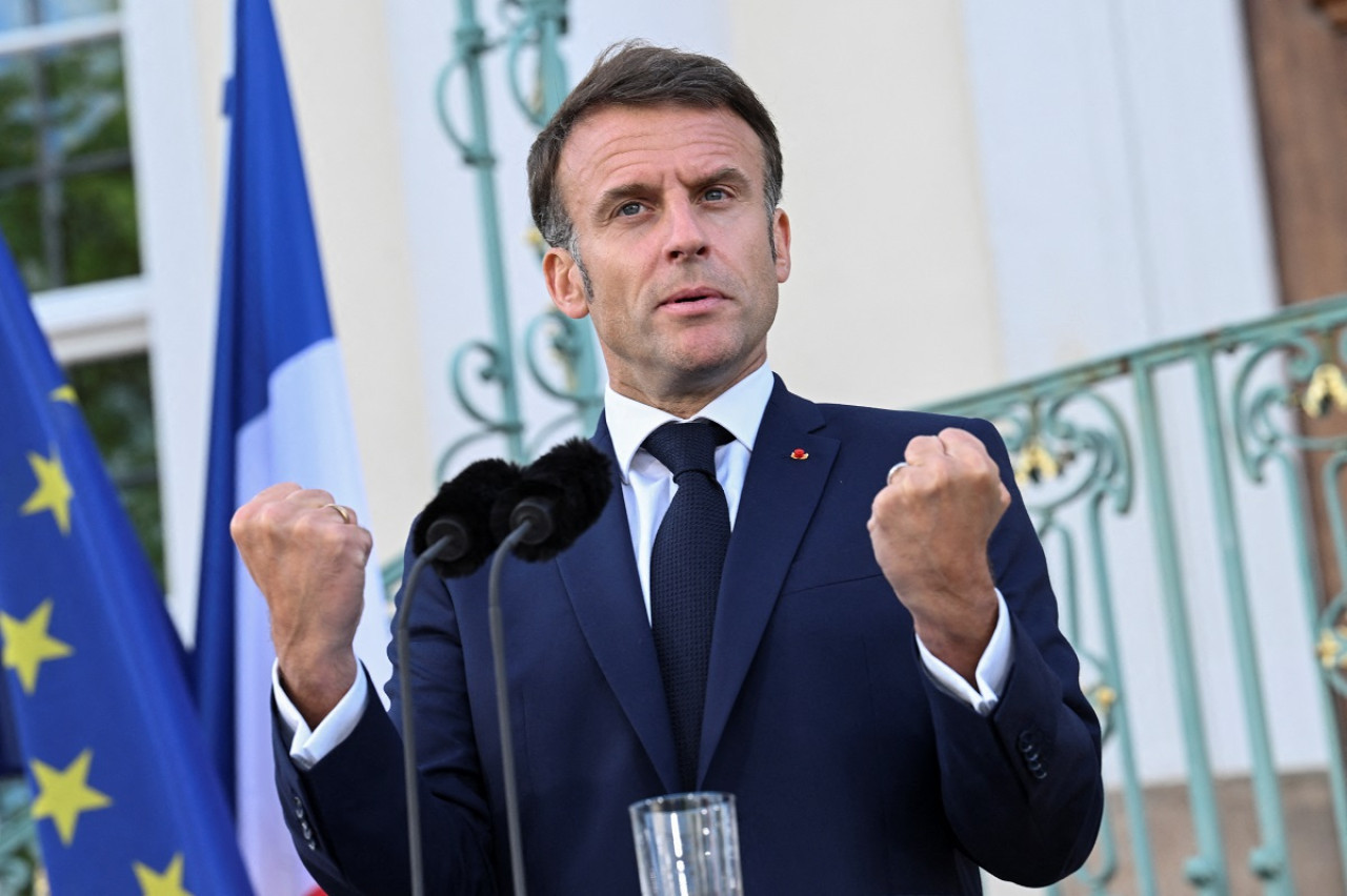 Emmanuel Macron, presidente de Francia. Foto: Reuters.