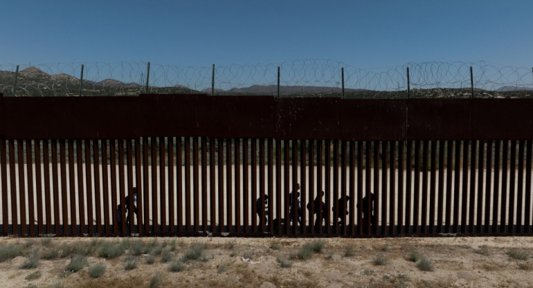 Frontera México-Estados Unidos; migrantes. Foto: Reuters