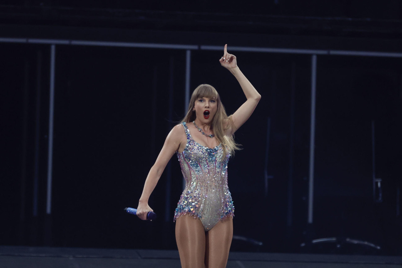 Taylor Swift en Madrid. Foto: EFE