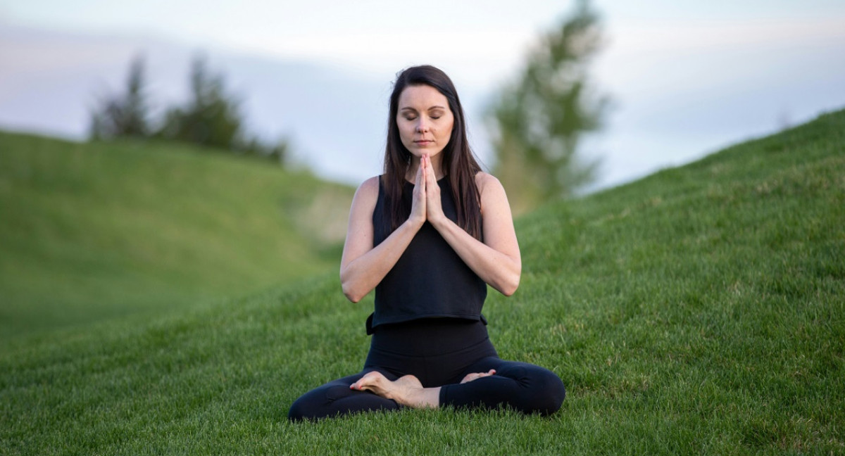 Meditación; yoga. Foto: Unsplash.