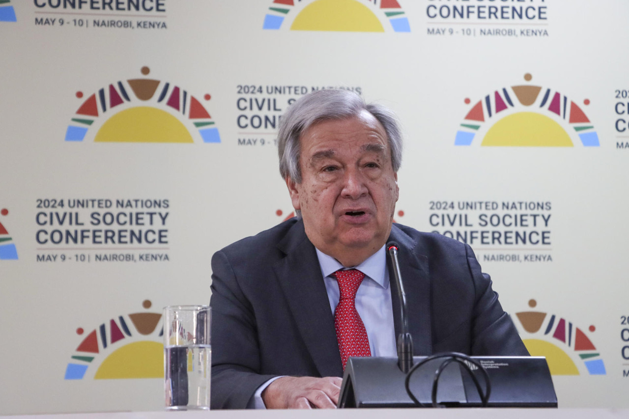 Antonio Guterres, secretario general de la ONU. Foto: EFE