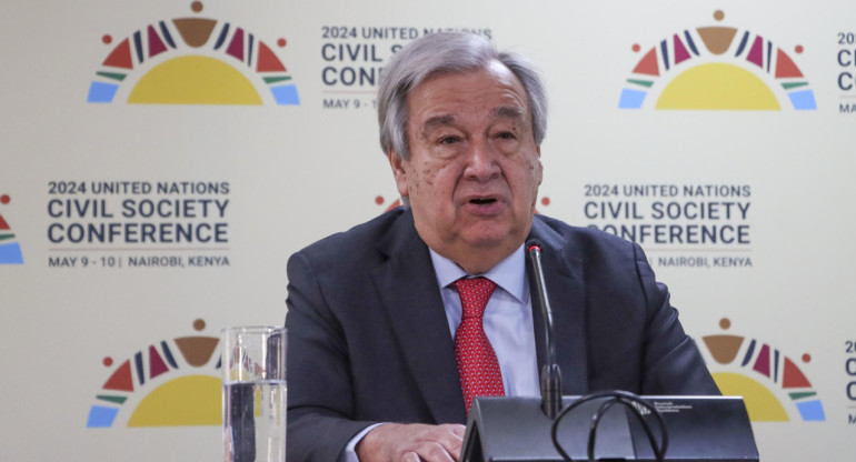 Antonio Guterres, secretario general de la ONU. Foto: EFE