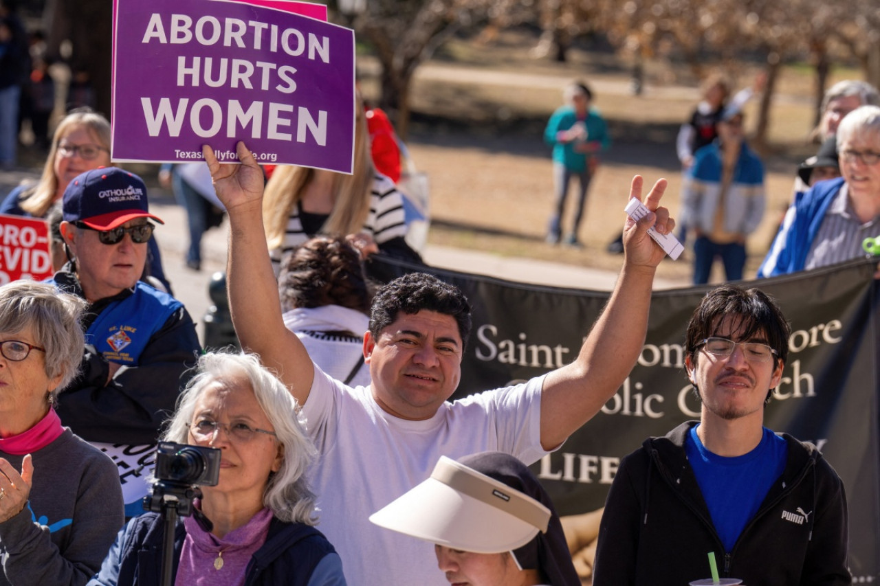 Marcha a favor del aborto en EEUU. Foto: Reuters