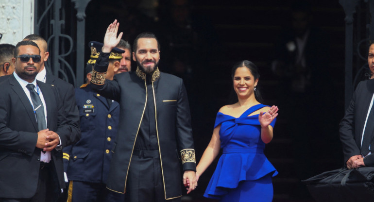 Nayib Bukele, presdiente de El Salvador. Foto:  Reuters.