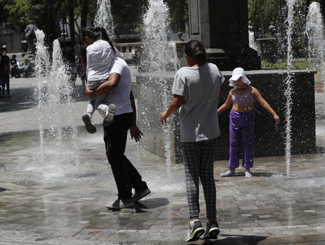 Ola de calor en México. Foto: EFE