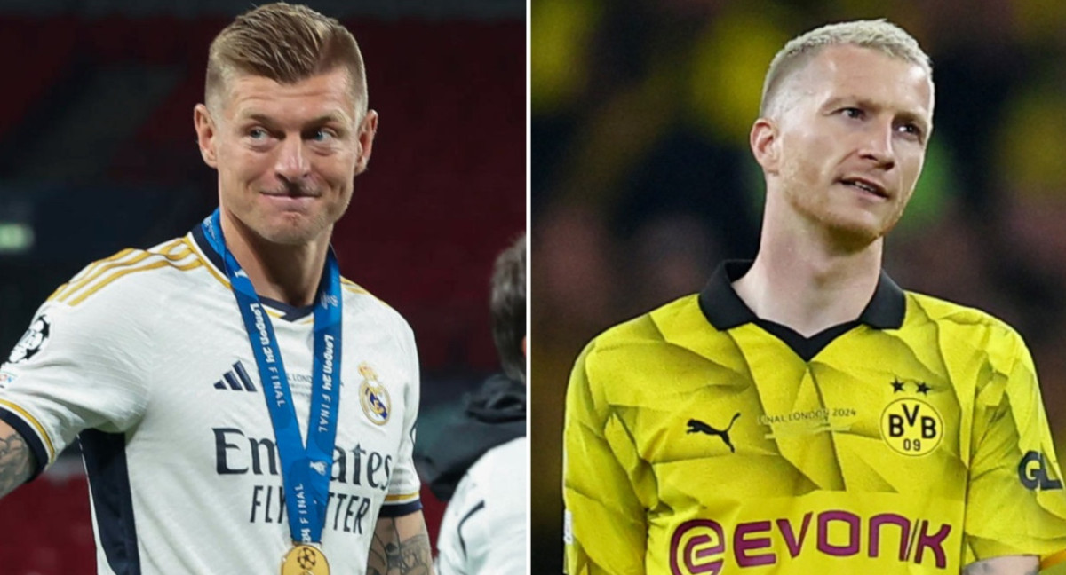 Toni Kroos y Marco Reus. Fotos: EFE/Reuters