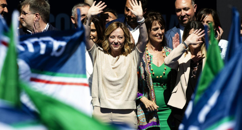 Georgia Meloni, Italia. Foto: EFE