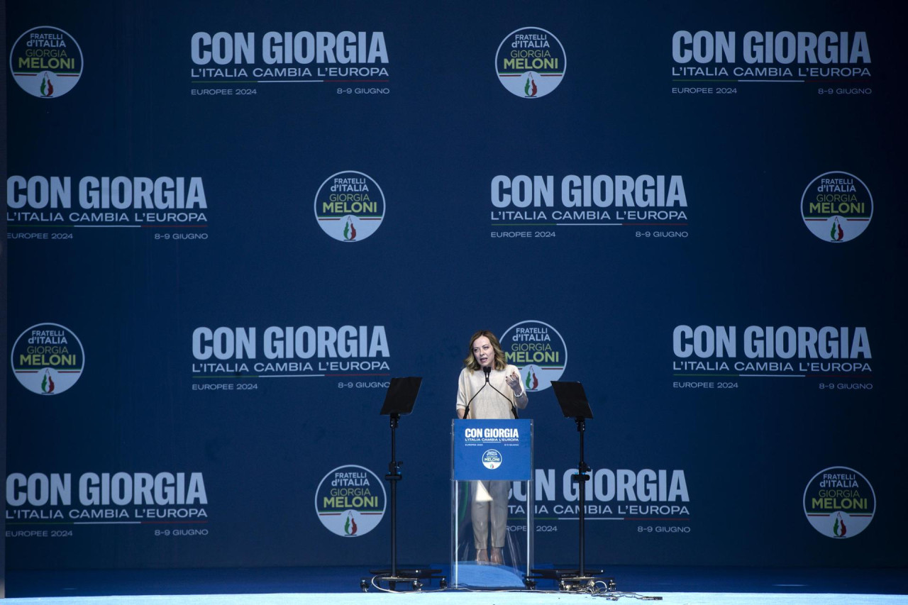 Georgia Meloni, Italia. Foto: EFE