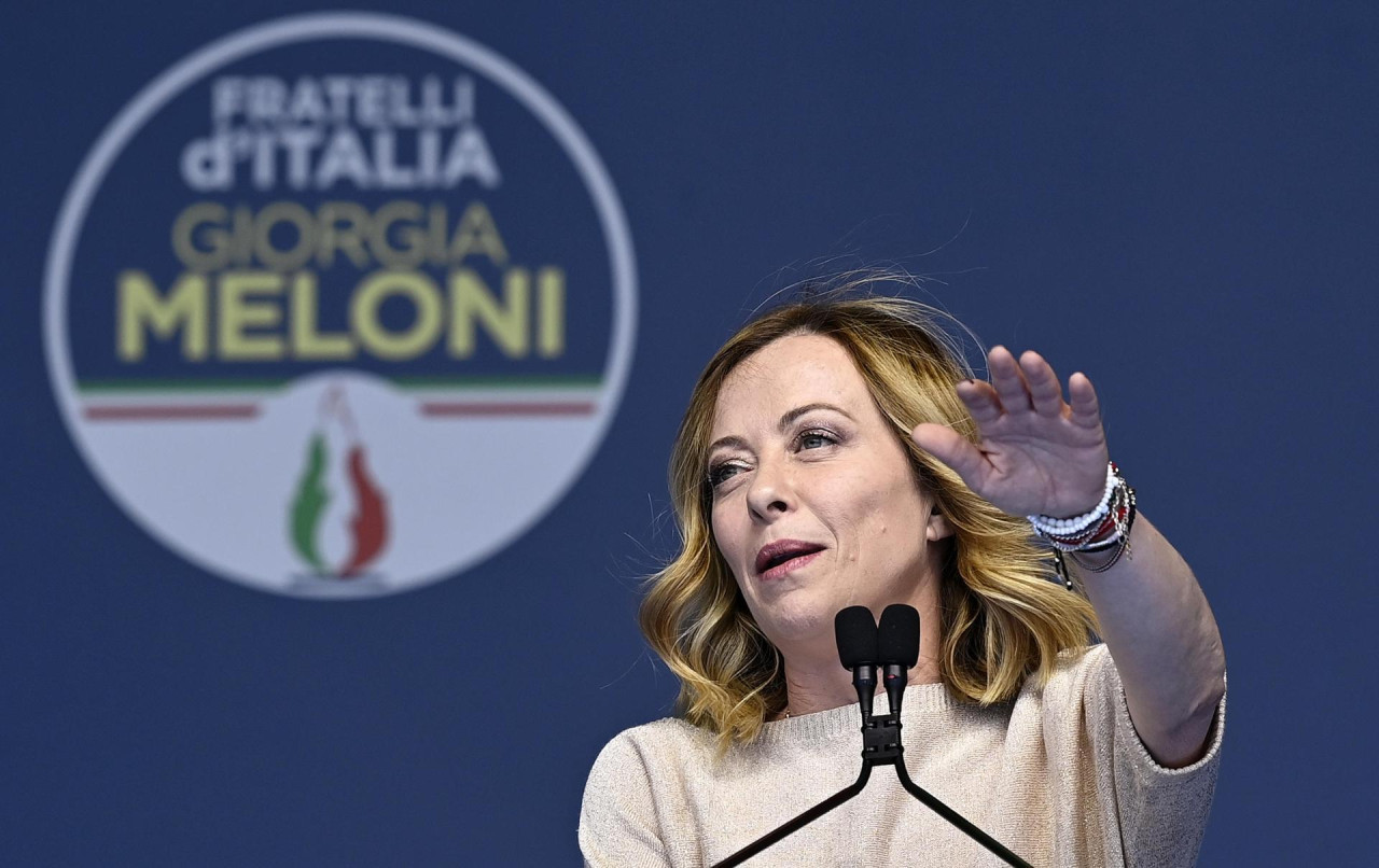 Georgia Meloni, Italia. Foto: EFE