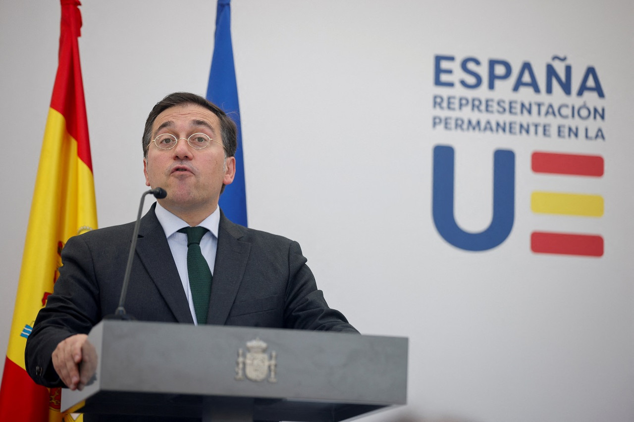 José Manuel Albares, ministro de Exteriores de España. Foto: Reuters