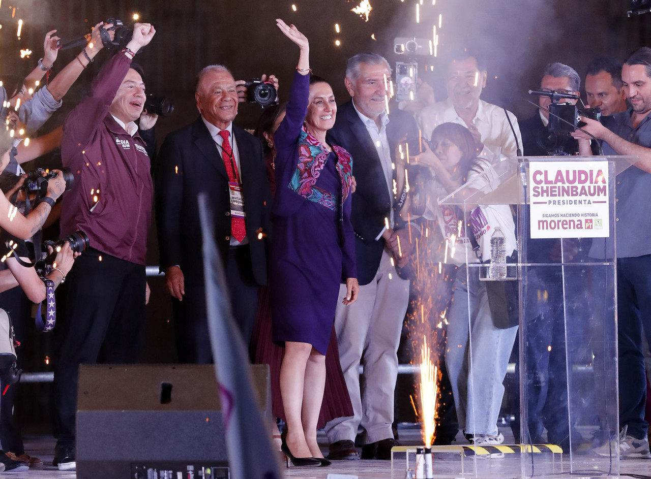 Claudia Sheinbaum, primera mujer presidenta de México. EFE