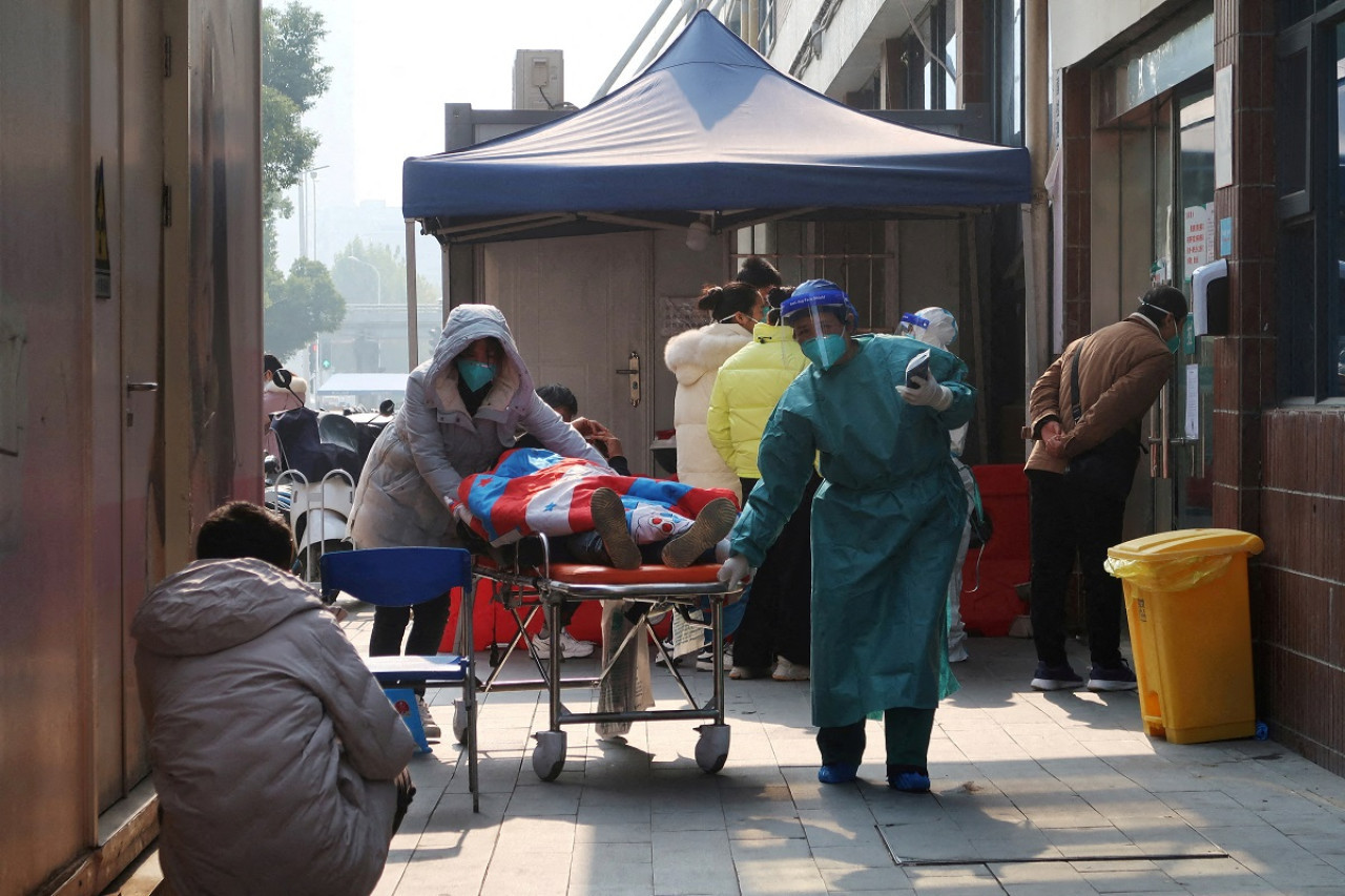 China; COVID; hospitales. Foto: Reuters.