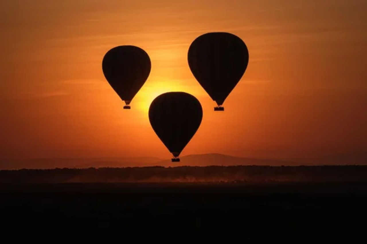 Corea del Norte envió globos con basura a Corea del Sur. Foto: NA