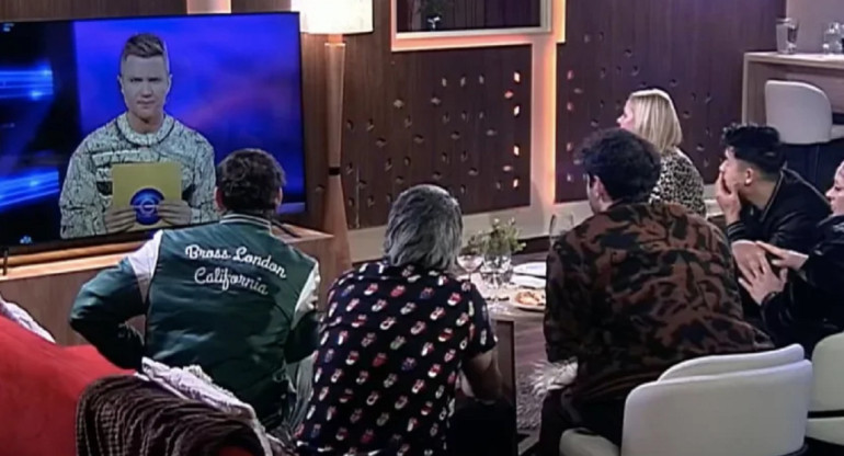 Gran Hermano. Foto: captura Telefe.