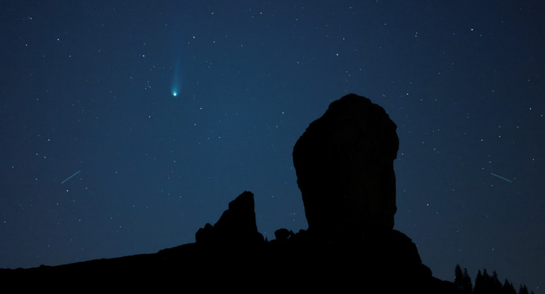 Cometa diablo, también conocido como 12P/Pons-Brooks. Foto: Reuters.