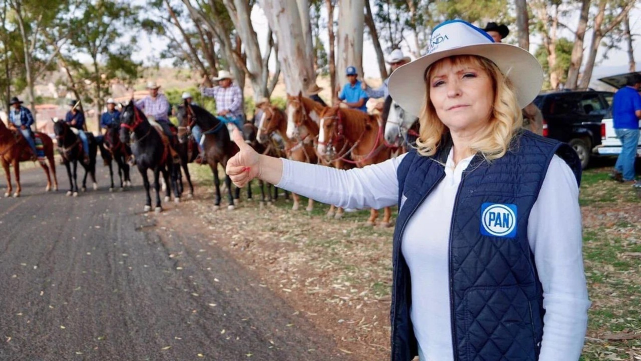 Yolanda Sánchez Figueroa, alcaldesa de Cotija, México. Foto: NA.