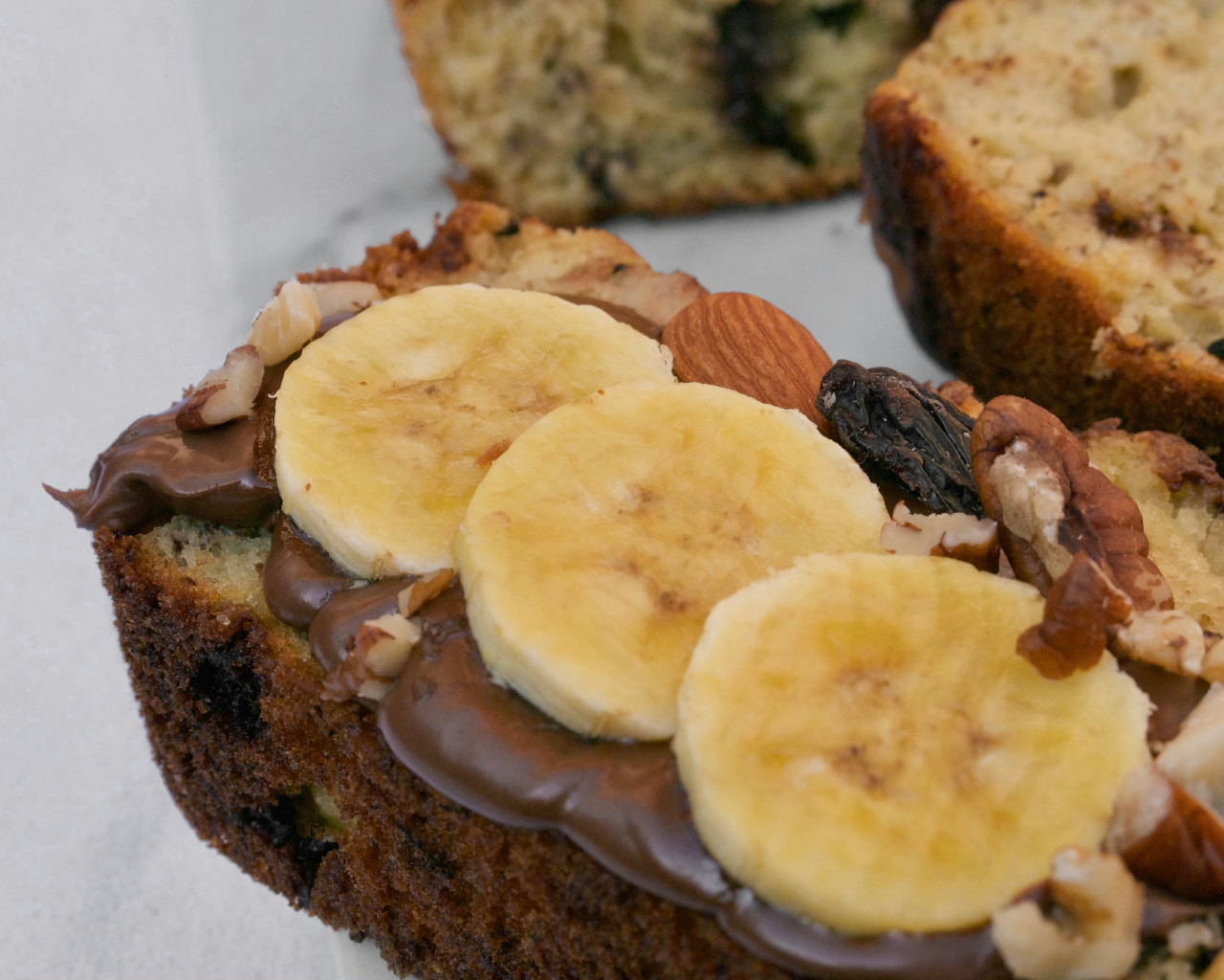 Budín de banana y chocolate. Foto: Unsplash