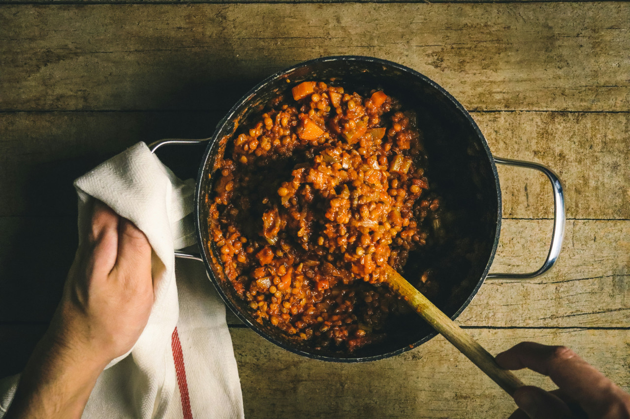 Guiso de lentejas. Foto: Unsplash