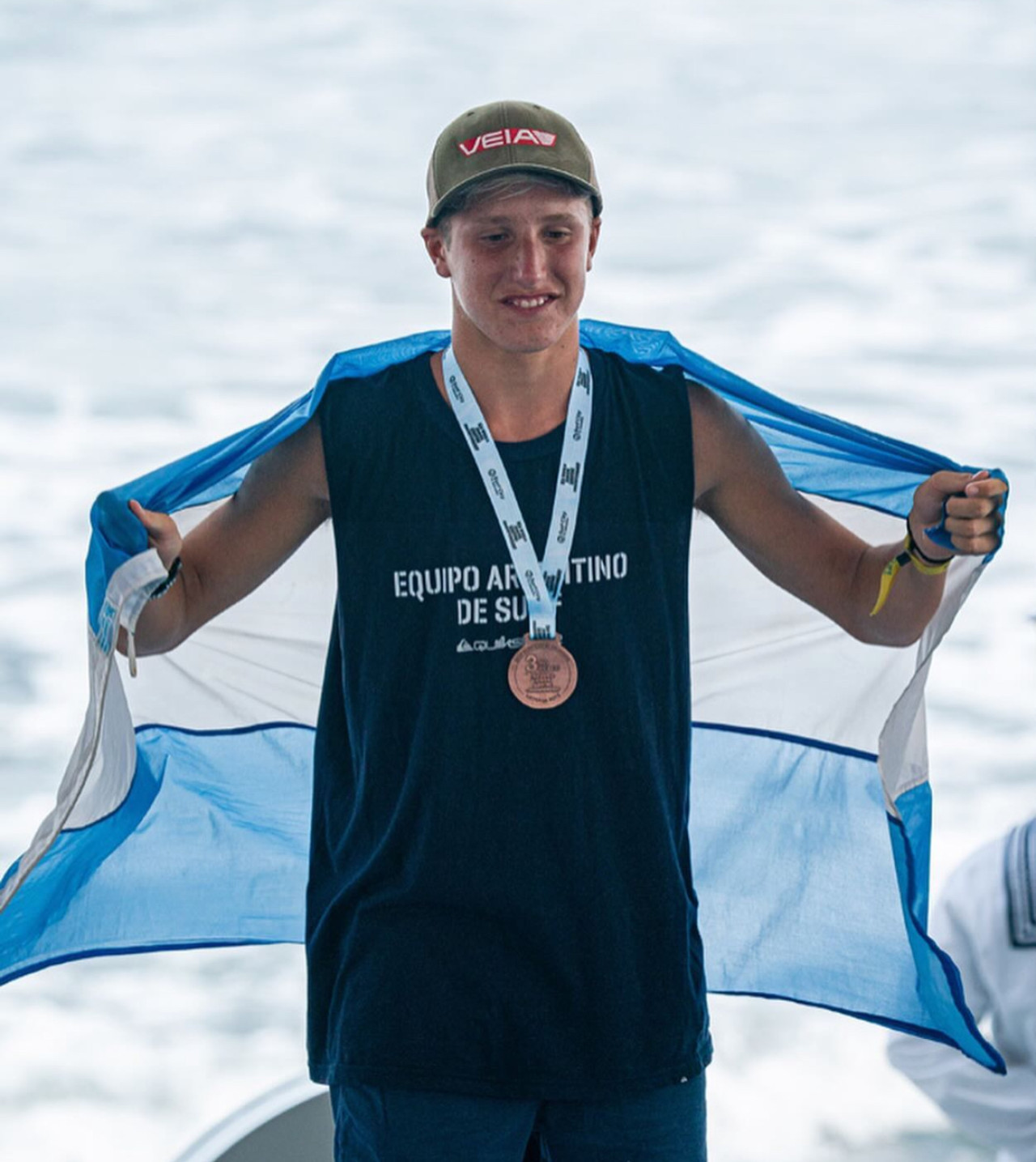 Thiago Passeri, campeón de Surf.