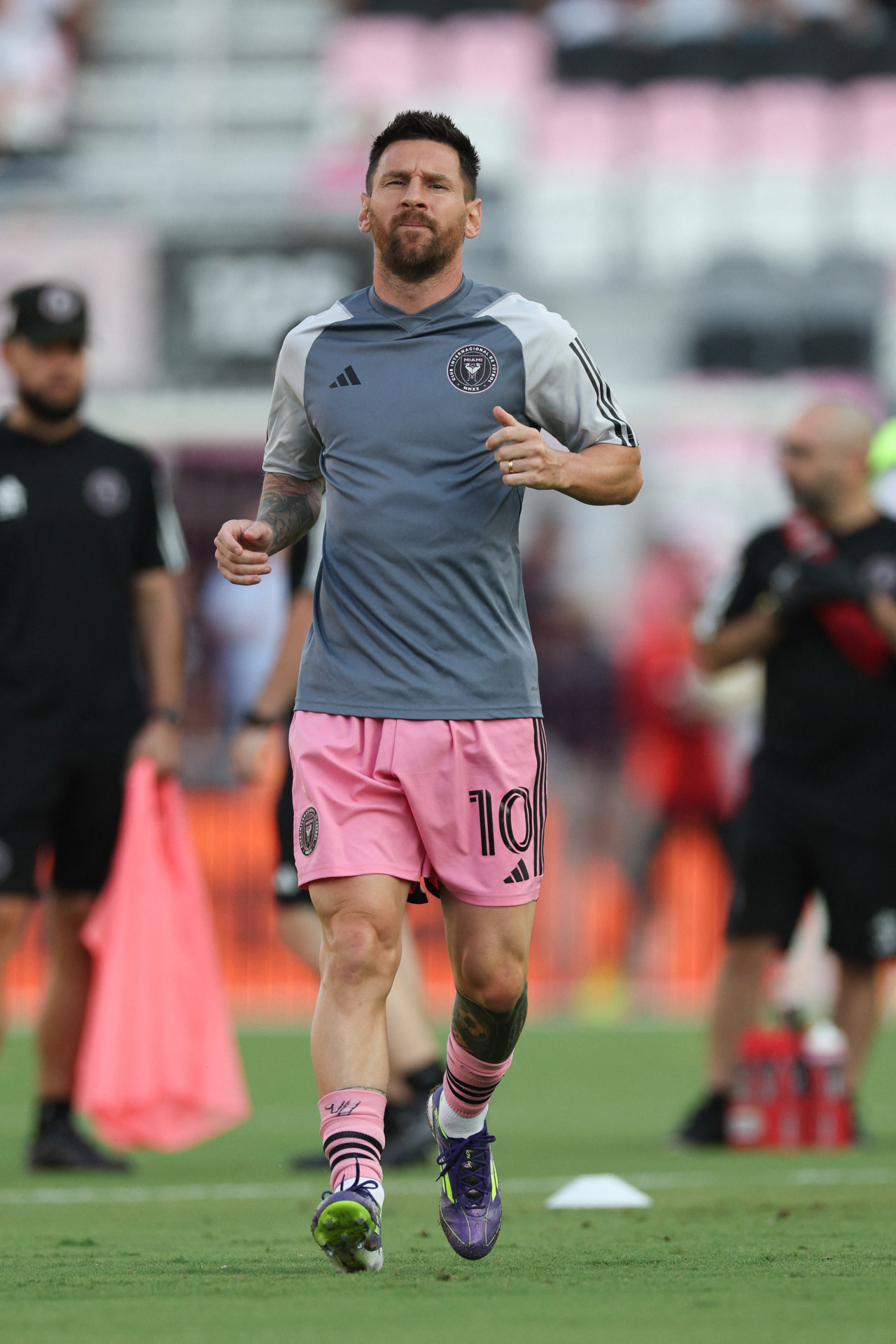 Messi se entrenó al 100% de cara a la Copa América. Foto: Reuters