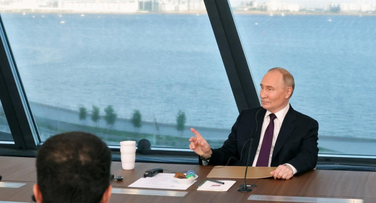 Vladimir Putin, Rusia. Foto: EFE