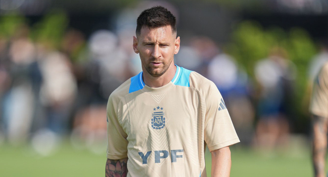 Lionel Messi, Selección Argentina. Foto: NA