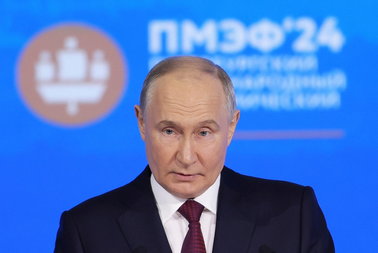 Vladimir Putin, presidente de Rusia. Foto: Reuters