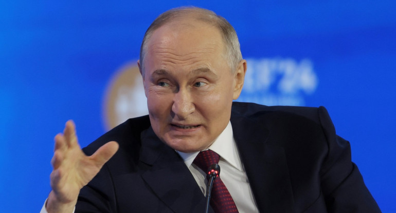 Vladimir Putin, presidente de Rusia. Foto: Reuters