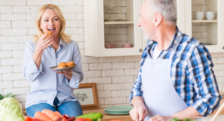 Alimentación; longevidad; envejecimiento. Foto: Unsplash.