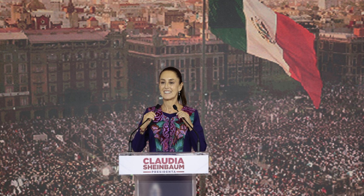 Claudia Sheinbaum, México. Foto: EFE