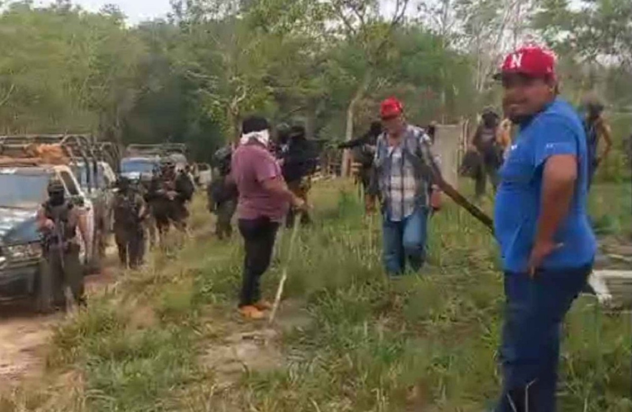 Cinco muertos tras enfrentamiento entre la policía y delincuentes en México. Foto: X