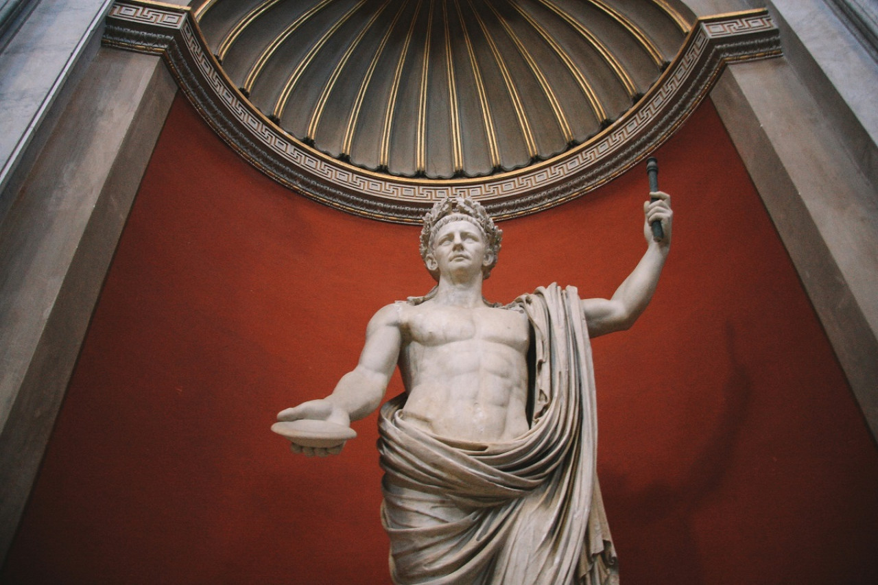 Imperio Romano; escultura. Foto: Unsplash.