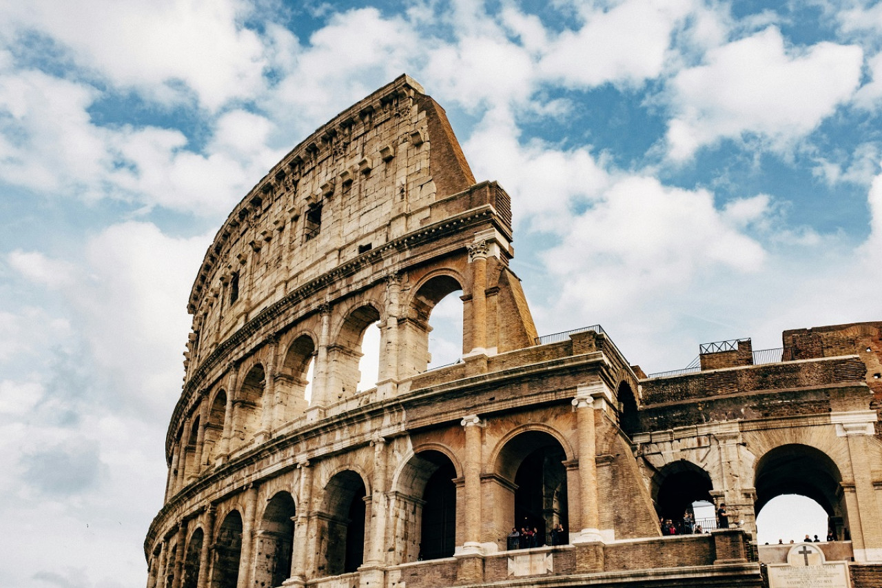 Coliseo; Imperio Romano. Foto: Unsplash.