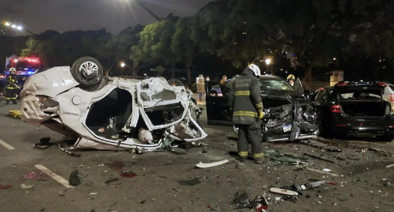 Día Nacional de la Seguridad Vial. Foto: NA