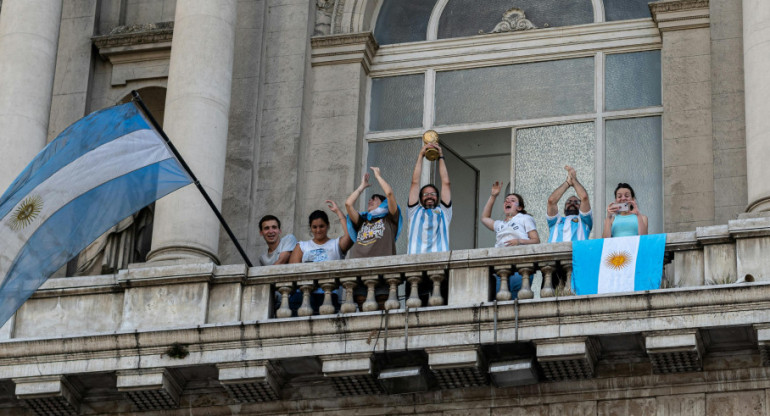 Hinchada argentina. Foto cedida por anunciante.