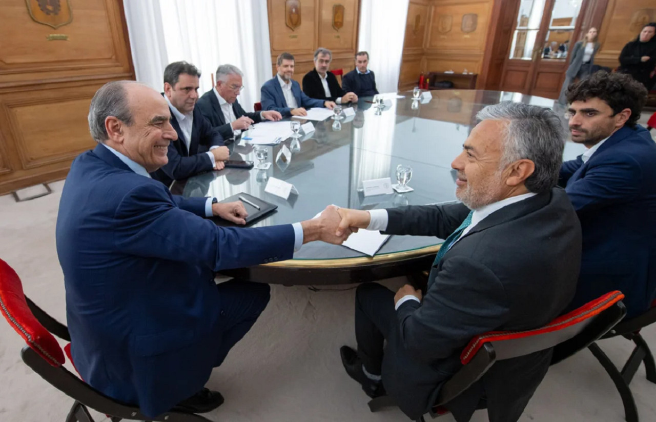 Reunión de gobernadores con Guillermo Francos. Foto: NA