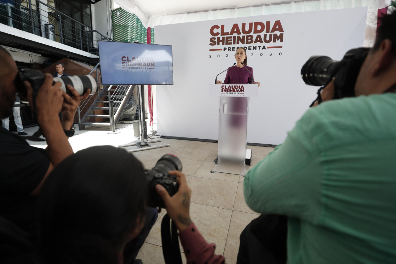 Claudia Sheinbaum, presidenta electa de México. Foto: EFE.