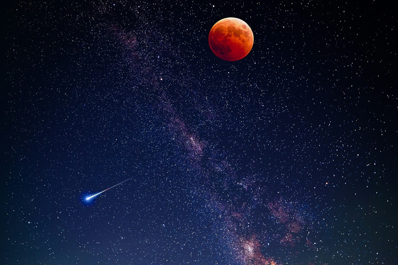 Cometa; Espacio; Planeta Tierra. Foto: Unsplash.