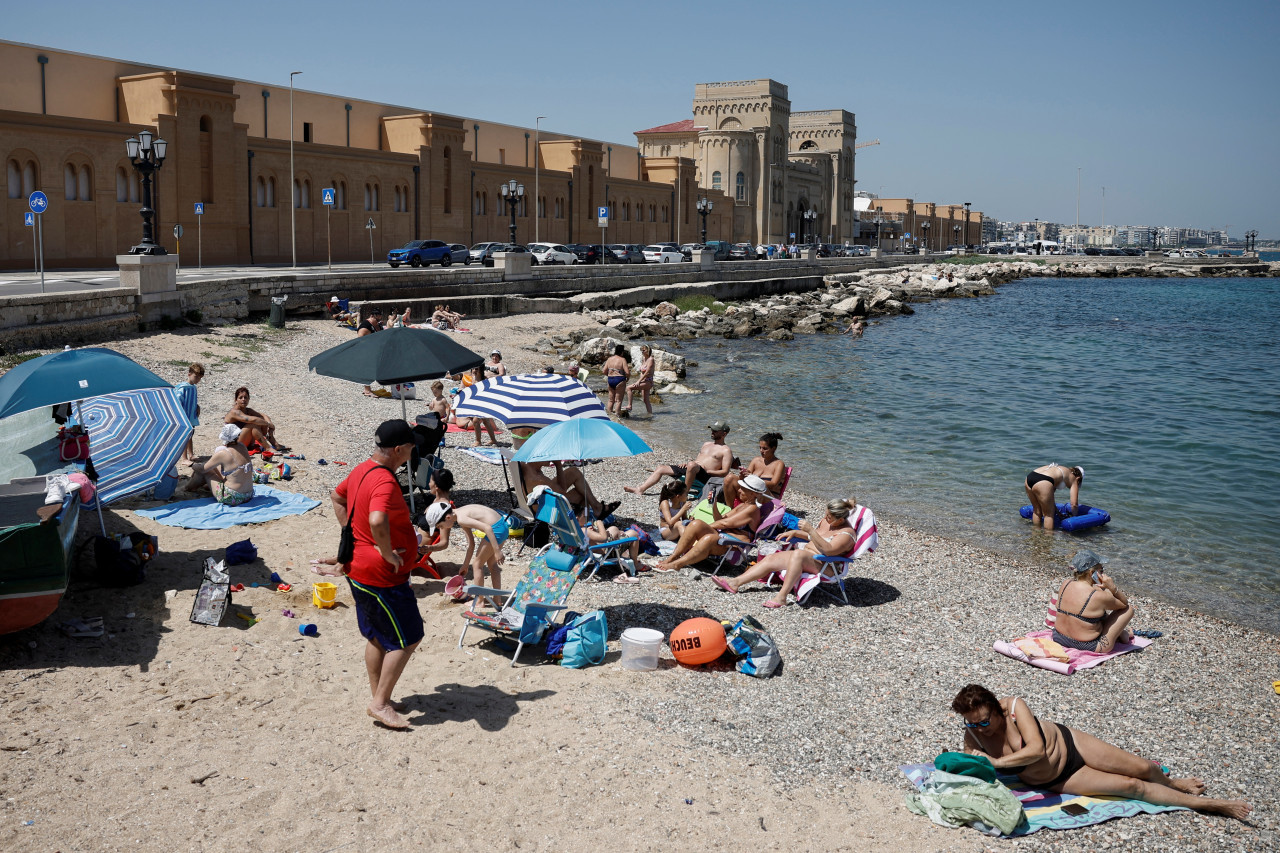 Bari, ciudad de la ragión de Apulia, en Italia. Foto: Reuters