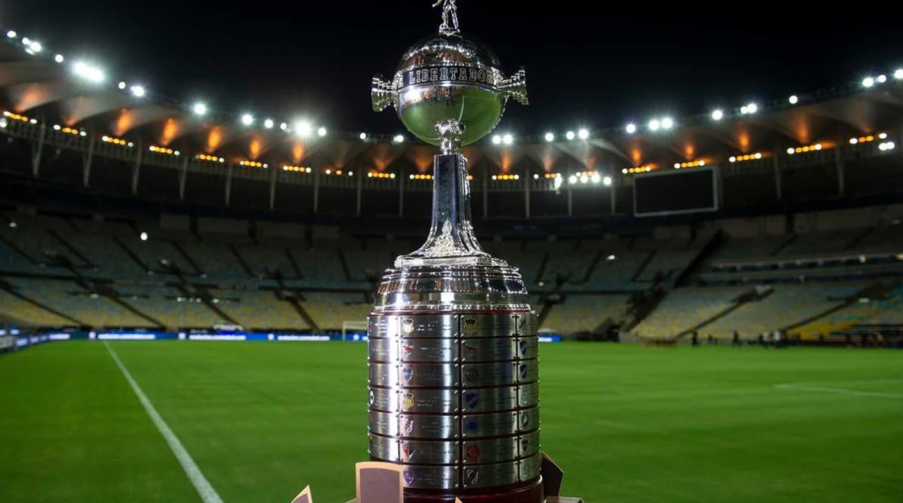 Trofeo Copa Libertadores. Foto: NA