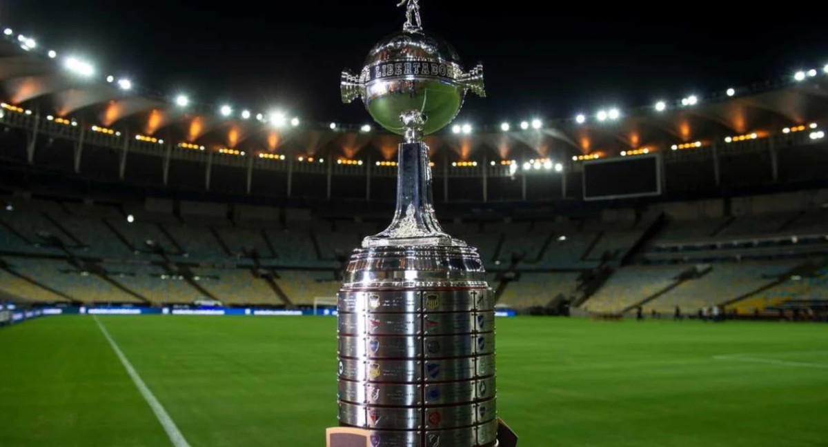 Trofeo Copa Libertadores. Foto: NA