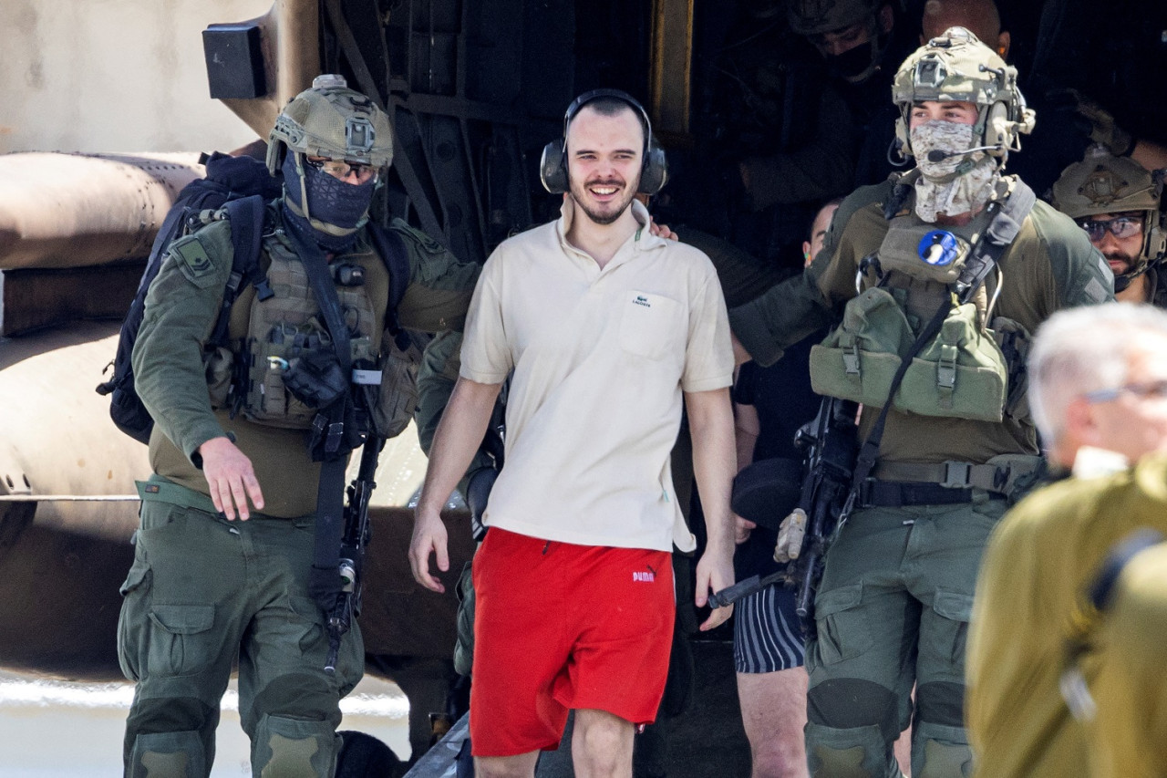 Andrey Kozlov, rehén secuestrado por Hamás. Foto: Reuters