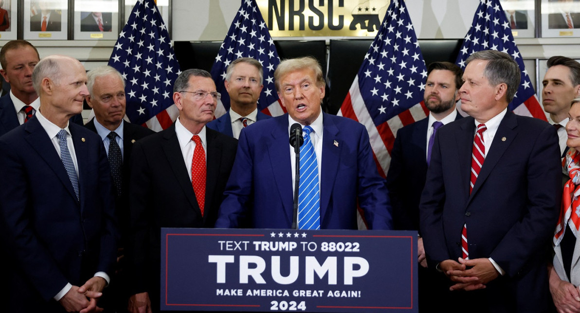 Donald Trump, expresidente de EEUU. Foto: Reuters